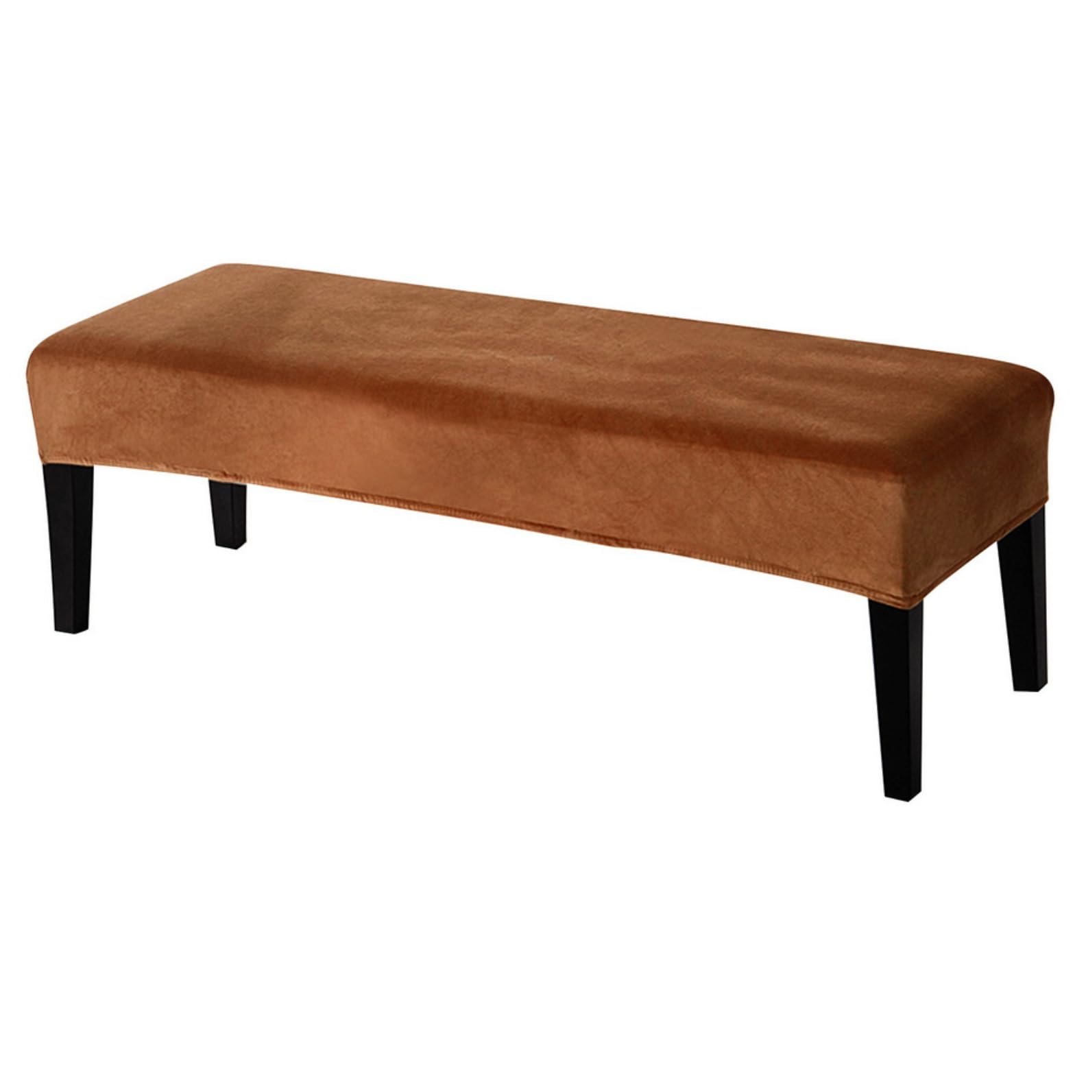 SearchI Dining Bench Cover, Stretch Washable Long Bench Seat Covers, Rectangle Dining Table Bench Slipover for Dining Room, Living Room, Kitchen(Beige)