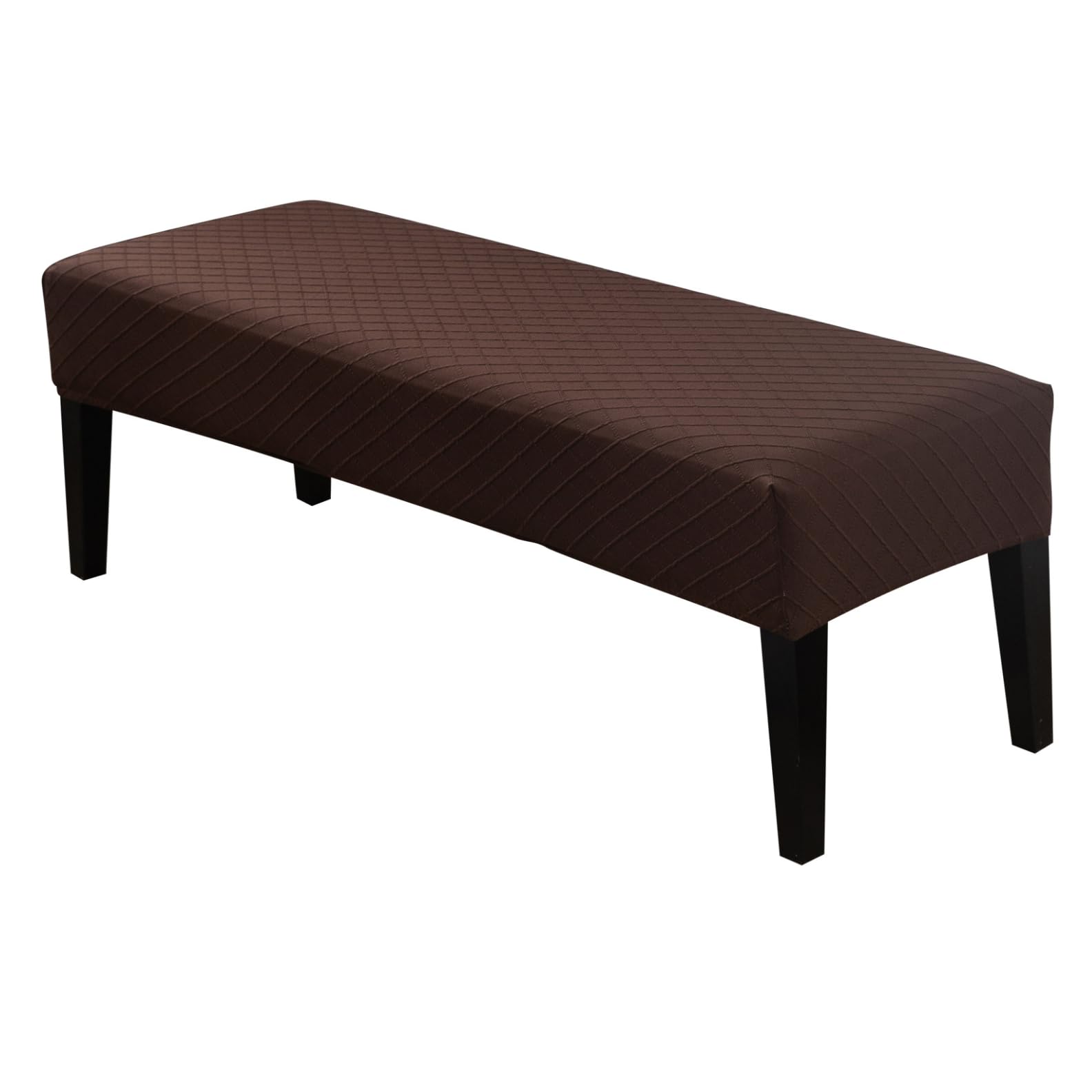 SearchI Dining Bench Cover, Stretch Washable Long Bench Seat Covers, Rectangle Dining Table Bench Slipover for Dining Room, Living Room, Kitchen(Beige)