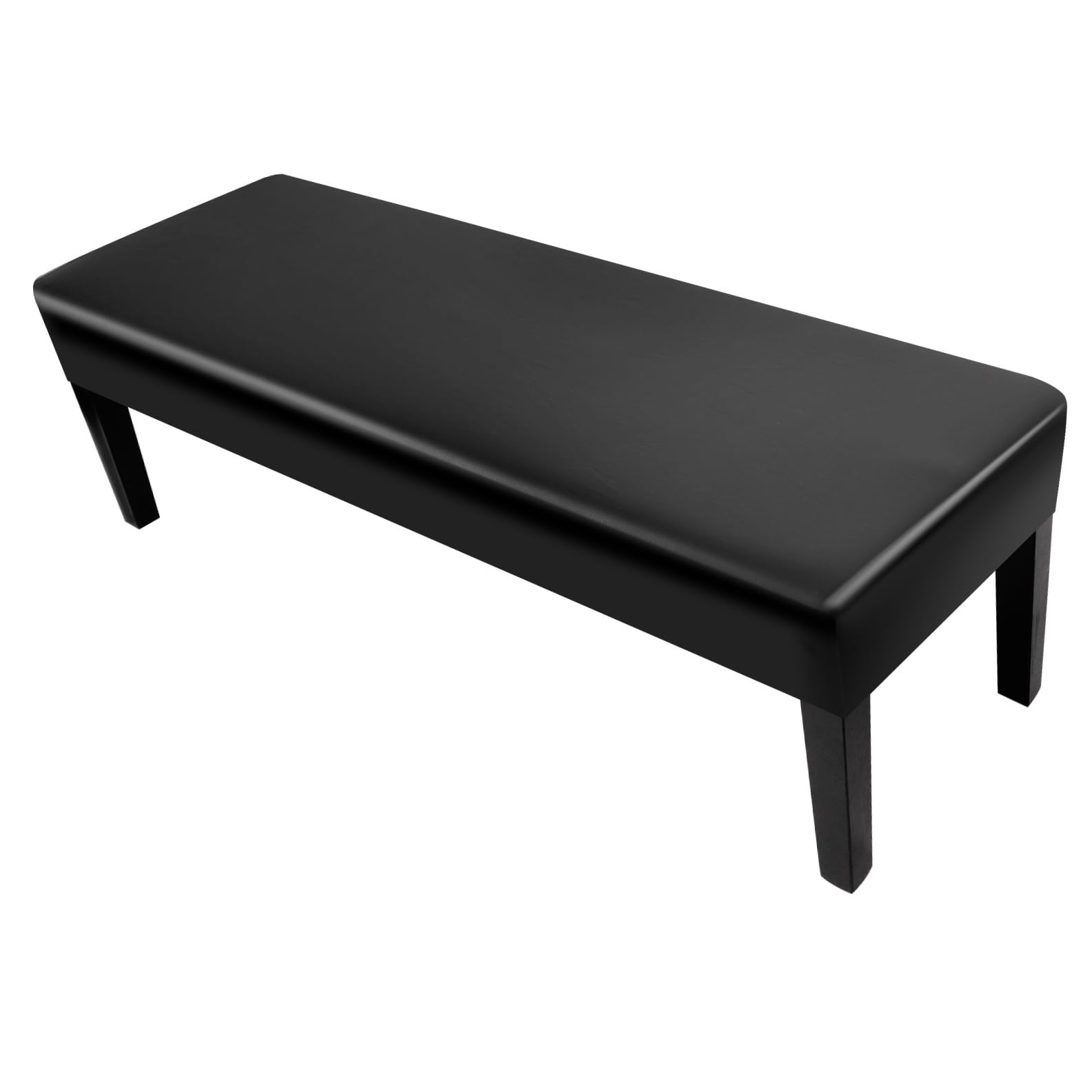 SearchI Dining Bench Cover, Stretch Washable Long Bench Seat Covers, Rectangle Dining Table Bench Slipover for Dining Room, Living Room, Kitchen(Beige)