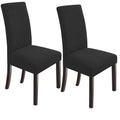 NORTHERN BROTHERS Dining Chair Covers Seat Parson Chair Slipcover for Dining Room Set of 4, Khaki