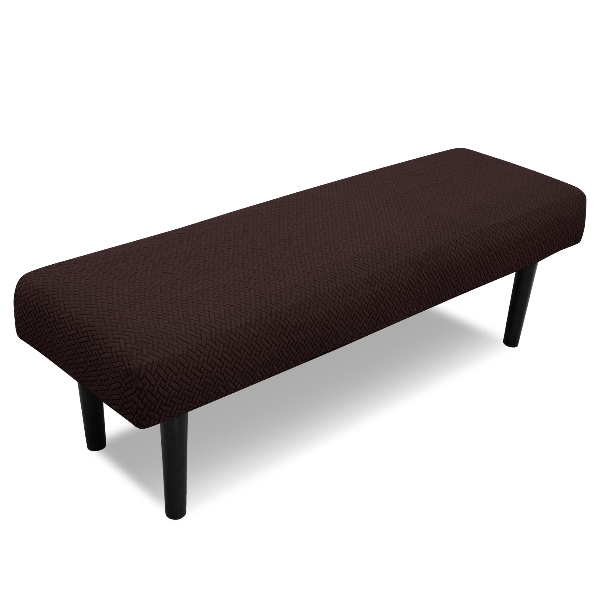 Stretch Bench Covers, Bench Seat Covers, Bench Cushions Covers, Printed Bench Seat Protector, Washable Bench Slipcover, Rectangle Bench Covers for Dining Room, Living Room, Kitchen (Flowers)