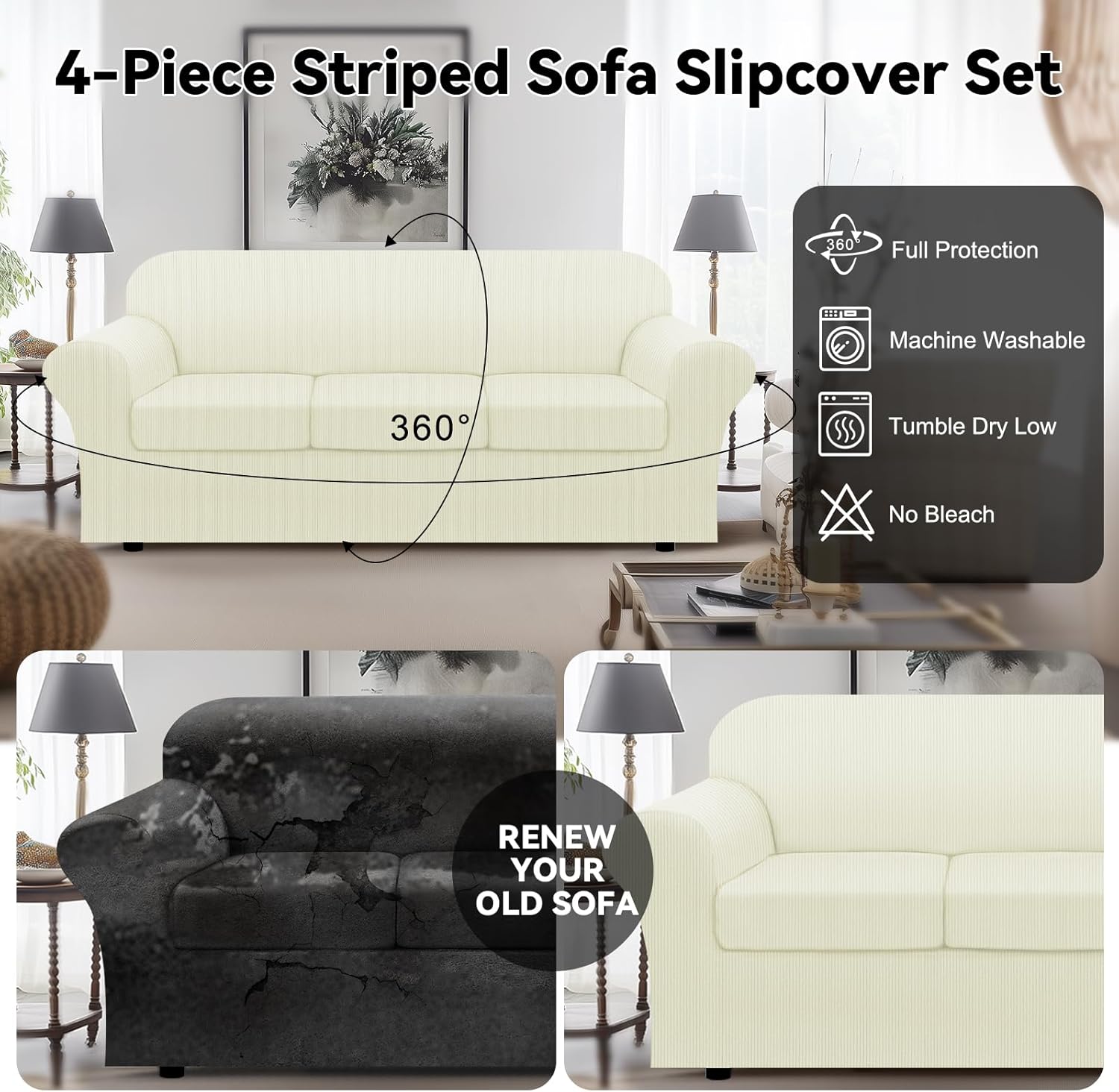 100% WaterproofCouch Cover