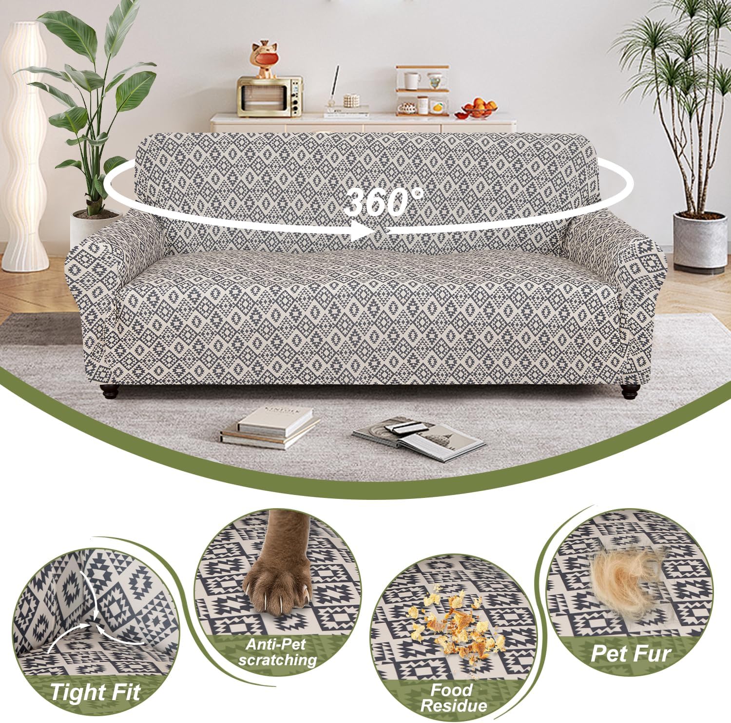 100% Waterproof Couch Cover